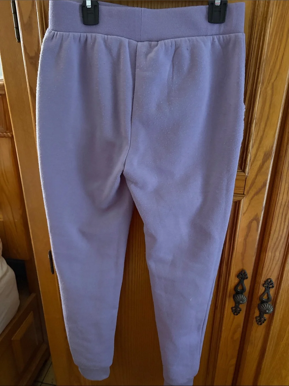 Puma Lavender Sherpa-Pocket Kids Joggers